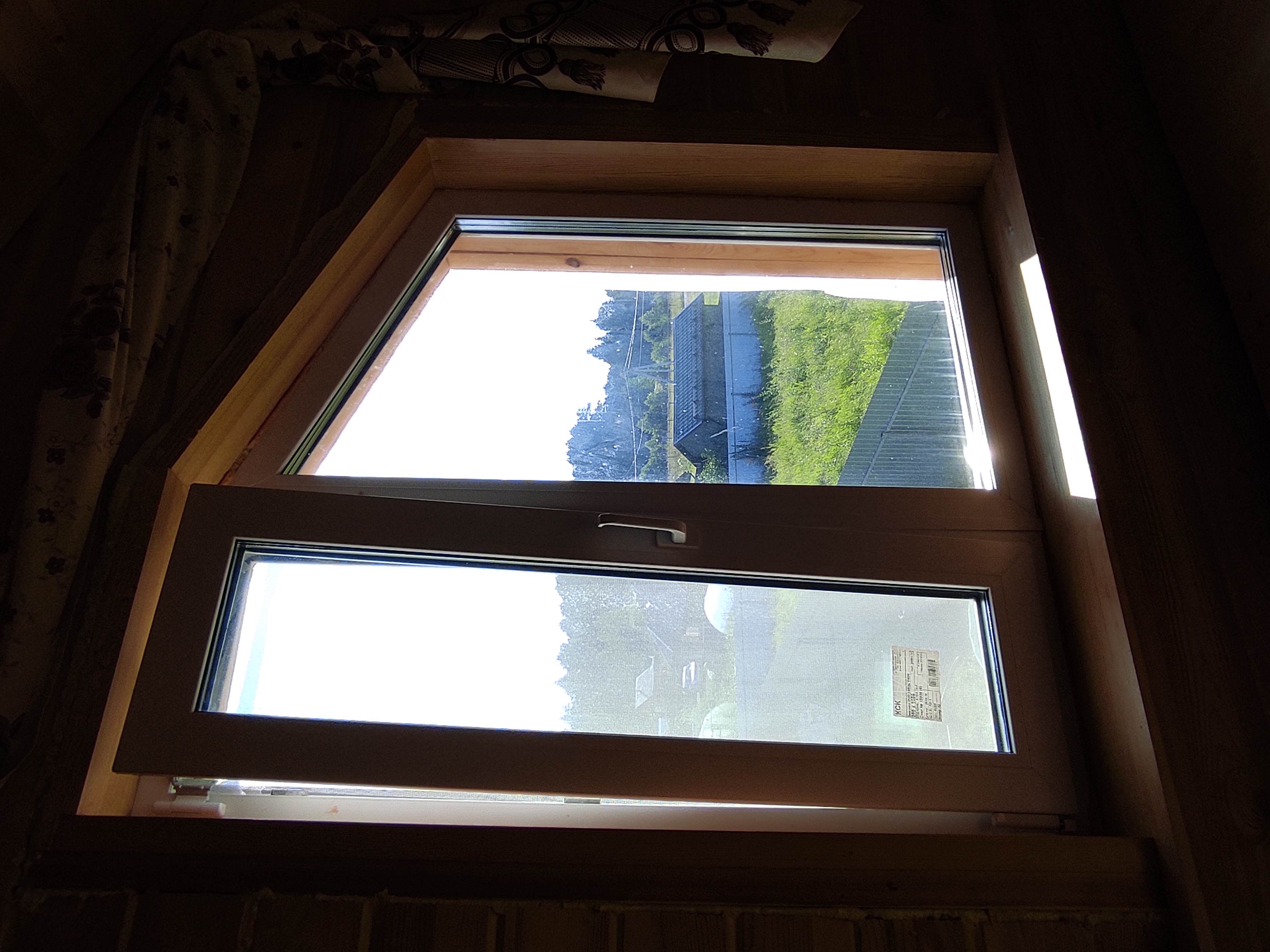 Установка фигурных окон